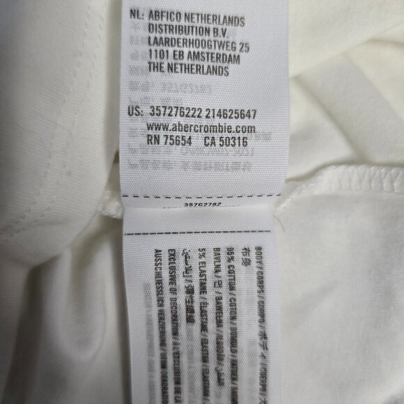 Hollister Green Raglan Long Sleeve Shirt Women’s Size XS – NWT White & Green Top - Picture 6 of 6